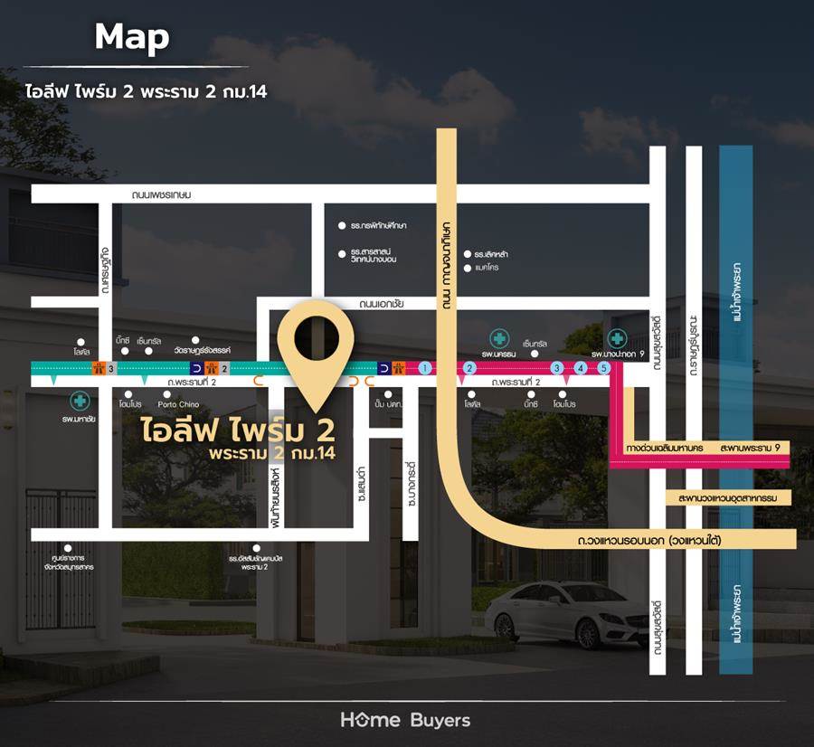 รีวิวบ้านแฝด ไอลีฟ ไพร์ม 2 พระราม 2 กม.14 บ้านดีไซน์ใหม่ สไตล์ English Garden 