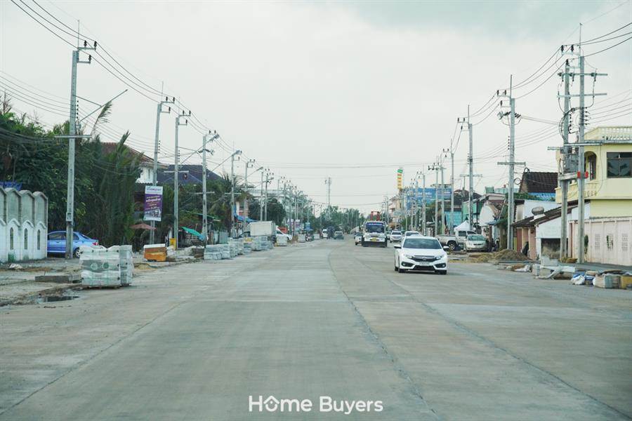 รีวิวบ้านแฝด ไอลีฟ ไพร์ม 2 พระราม 2 กม.14 บ้านดีไซน์ใหม่ สไตล์ English Garden 