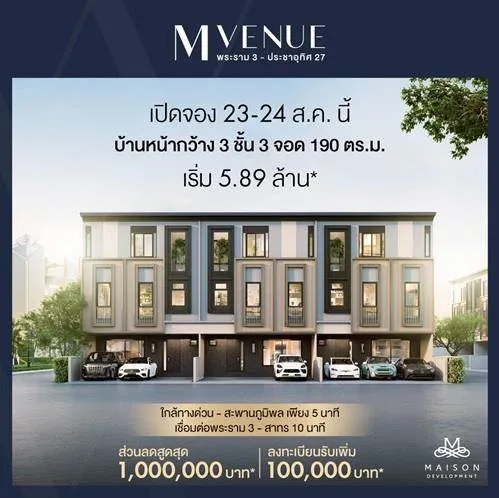 รวมโครงการ Presale - Grand Opening บ้าน - คอนโด รายเดือน ปี 2568 รวมโครงการ Presale - Grand Opening บ้าน - คอนโด รายเดือน ปี 2568