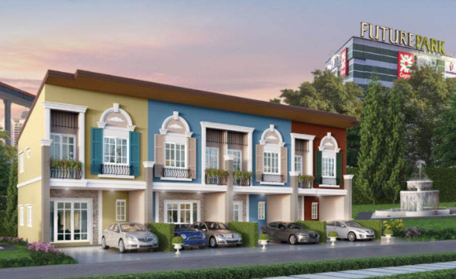รวมทาวน์โฮม ราคา 1-3 ล้านบาท ย่านรังสิต-ลำลูกกา