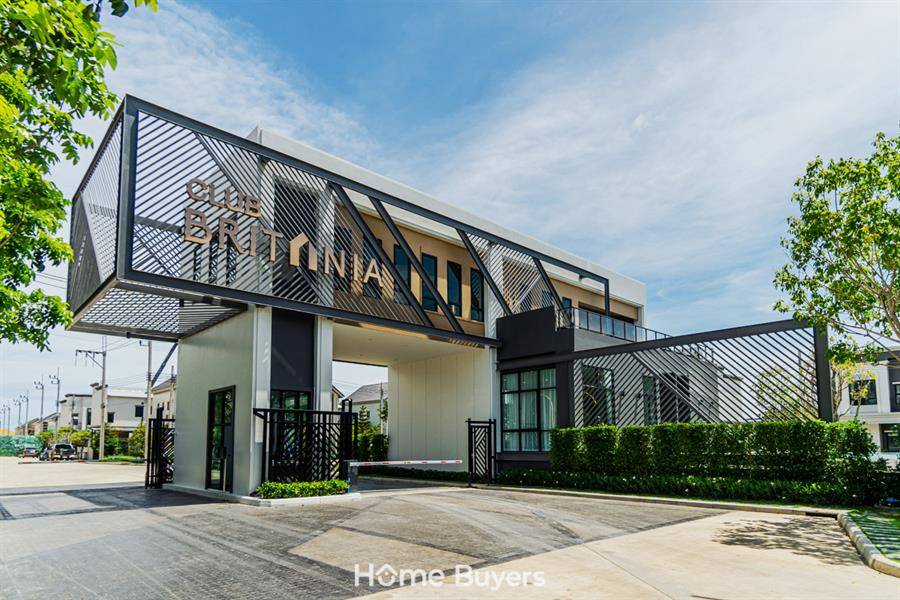 รีวิวบ้านแฝดและทาวน์โฮม บริทาเนีย แพรกษา สเตชั่น บ้านซีรีส์ใหม่ ออกแบบมาเพื่อทุกความต้องการ