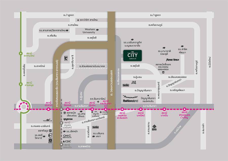 พรีวิวบ้านเดี่ยว THE CITY รามอินทรา 3 บ้านเดี่ยวหรู โครงการใหม่ ทำเลเชื่อมต่อเมือง ใกล้ทางด่วนด่านจตุโชติ เพียง 5 นาที