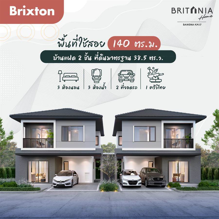 Sneak แกะกล่องส่องบ้านใหม่ 27 - 28 ส.ค. นี้ พบกับ บริทาเนีย 2 โครงการ บางนา กม.17 Home & Town ซีรีย์ใหม่ เติมเต็มชีวิตที่ใช่ในบรรยากาศเมืองลอนดอน #London Vibes