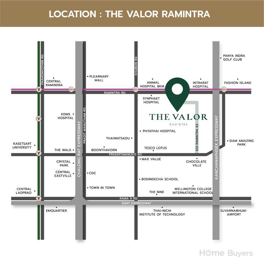 The Valor Ramintra ที่สุดความเป็นส่วนตัว ใกล้ชิดธรรมชาติ บนทำเลศักยภาพรามอินทรา