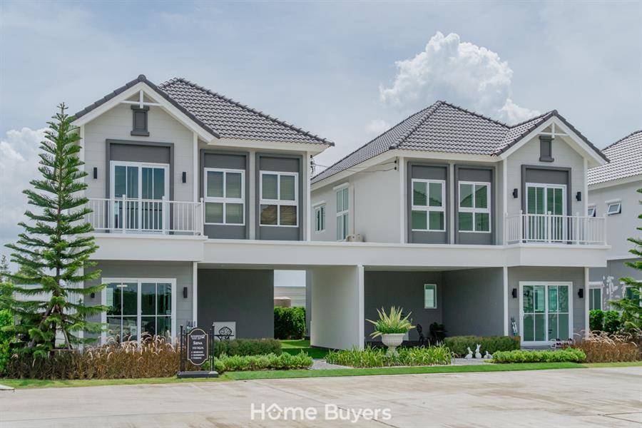 รีวิวบ้านแฝด 2 ชั้น ฟังก์ชันอารมณ์บ้านเดี่ยว สไตล์ Modern English Victorian สิวารมณ์ เนเจอร์พลัส 2 (สุขุมวิท - บางปู)