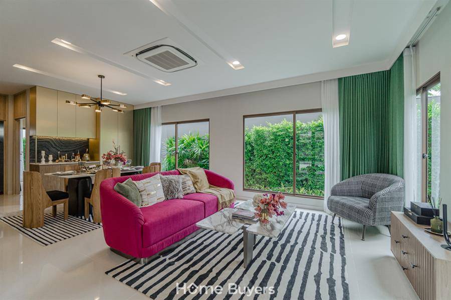 รีวิวบ้านเดี่ยว บุราสิริ กรุงเทพกรีฑา บ้านหรูสไตล์รีสอร์ตใจกลาง Krungthep Kreetha Community