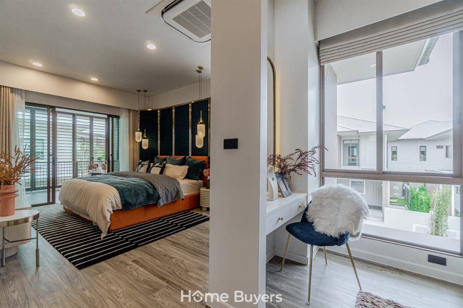 รีวิวบ้านเดี่ยว บุราสิริ กรุงเทพกรีฑา บ้านหรูสไตล์รีสอร์ตใจกลาง Krungthep Kreetha Community