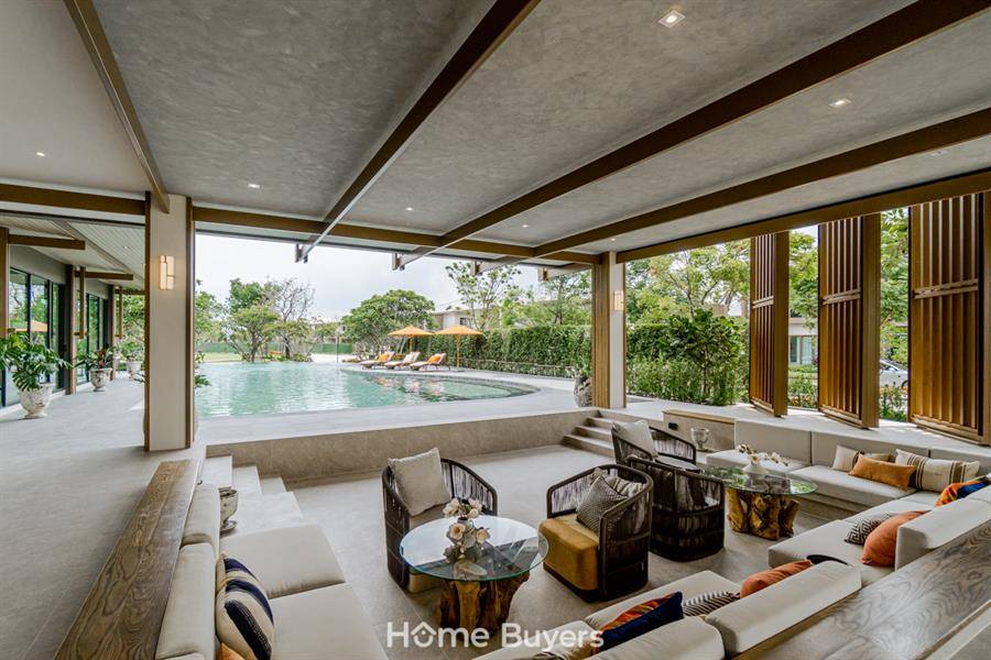 รีวิวบ้านเดี่ยว บุราสิริ กรุงเทพกรีฑา บ้านหรูสไตล์รีสอร์ตใจกลาง Krungthep Kreetha Community