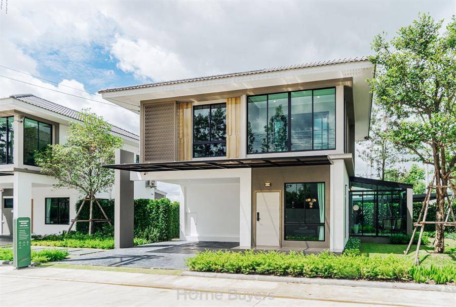 รีวิวบ้าน ภัทรีดา เรสซิเดนซ์ ราชพฤกษ์ - ปทุมธานี ดีไซน์ใหม่ ใกล้ชิดธรรมชาติ ทำเลราชพฤกษ์ตอนปลาย