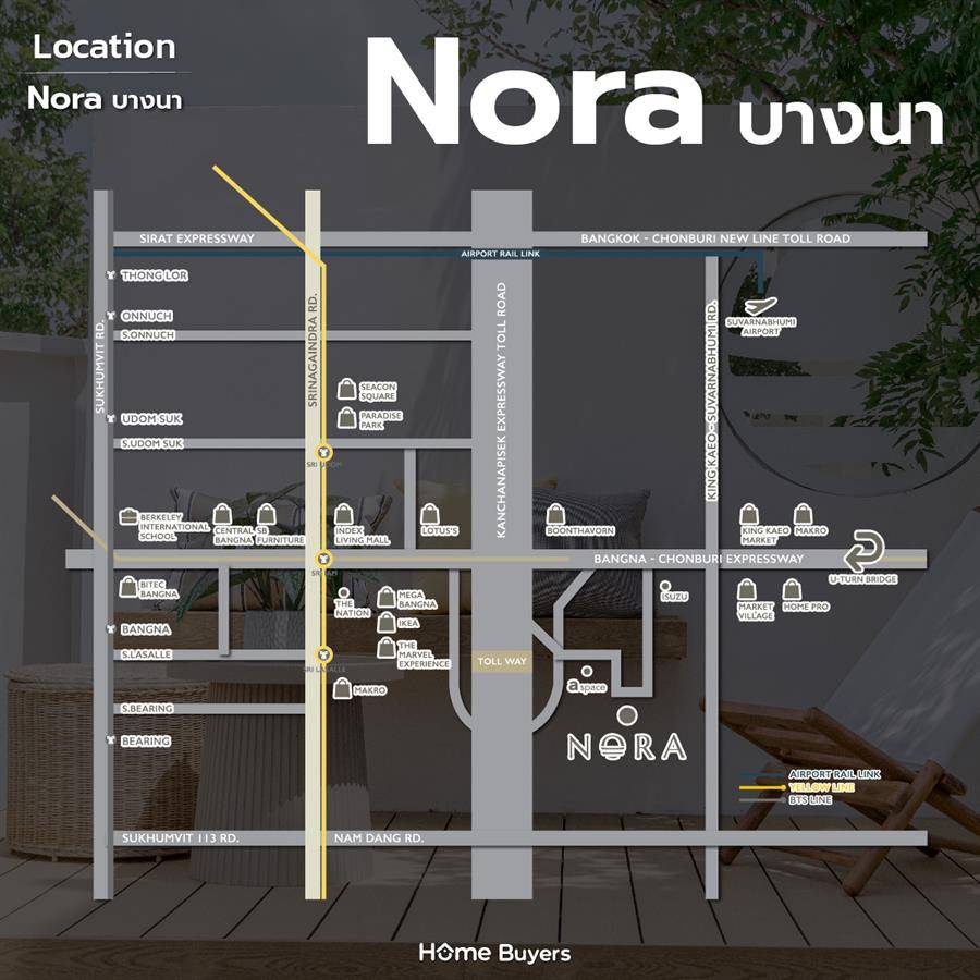 รีวิวทาวน์โฮม Nora บางนา ยกคาเฟ่เข้ามาในบ้าน กับดีไซน์ Minimal Cozy ที่ไม่เหมือนใคร