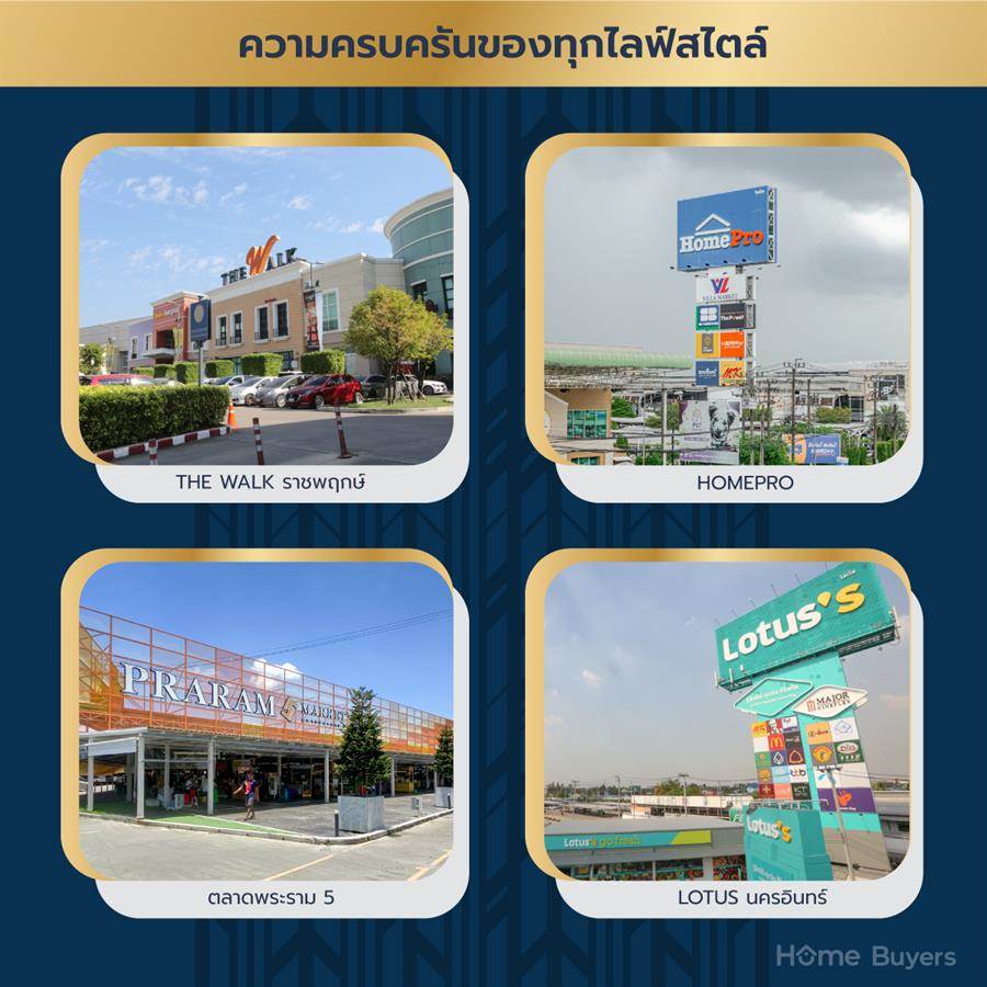 ชีวารมย์ นครอินทร์ บ้านเดี่ยวหลังใหญ่ ทำเลศักยภาพติดถนนนครอินทร์ ใกล้วงเวียนพระราม 5