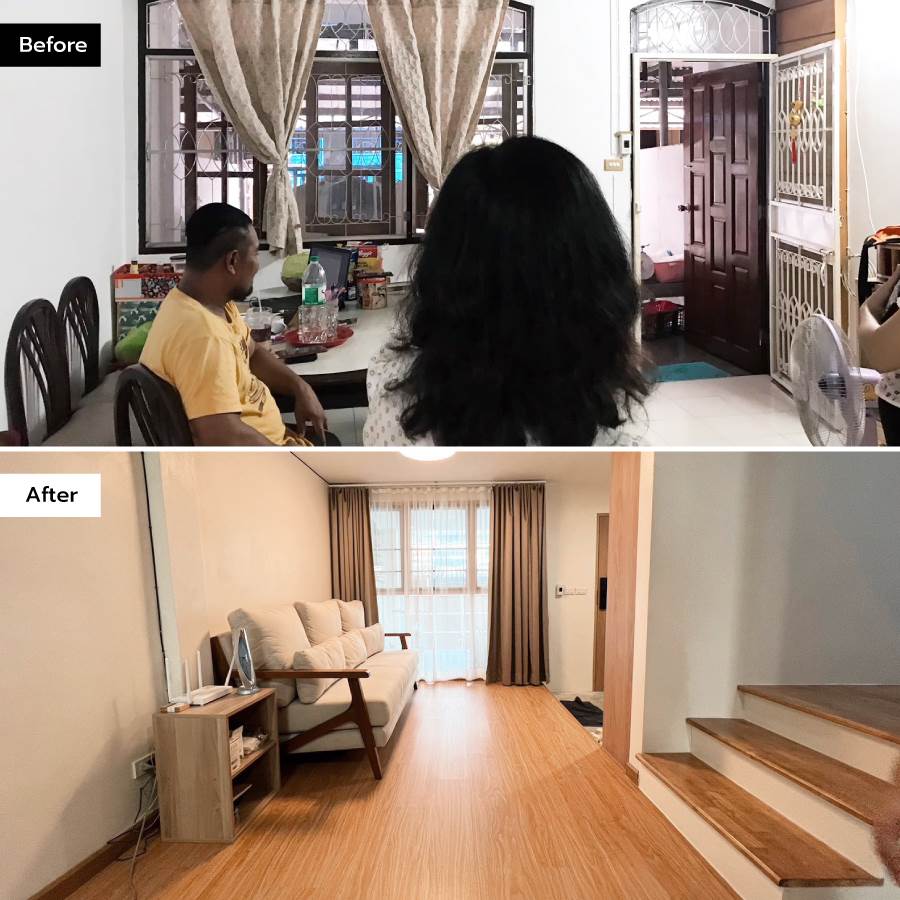 รีโนเวททาวน์เฮาส์อายุ 30 กว่าปี ในงบ 3 ล้านบาท