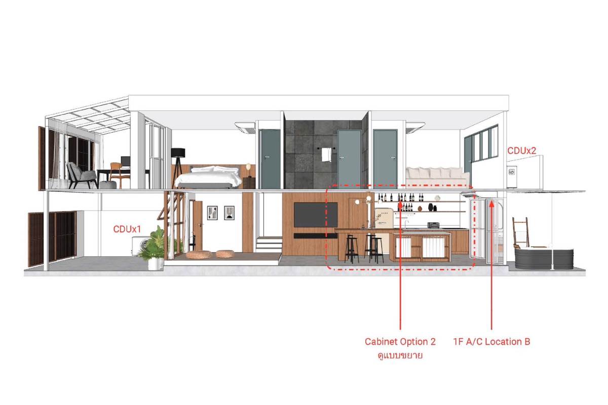 รีโนเวททาวน์เฮาส์อายุ 30 กว่าปี ในงบ 3 ล้านบาท