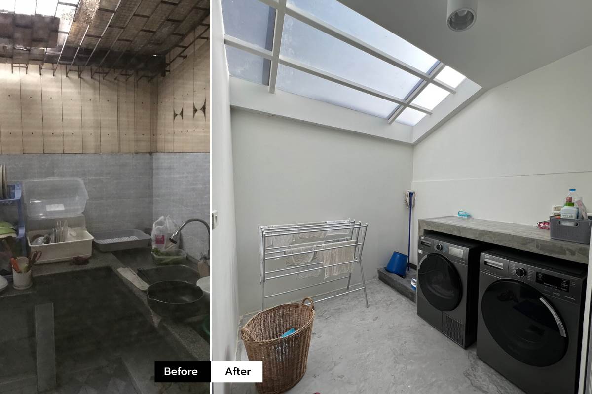 รีโนเวททาวน์เฮาส์อายุ 30 กว่าปี ในงบ 3 ล้านบาท