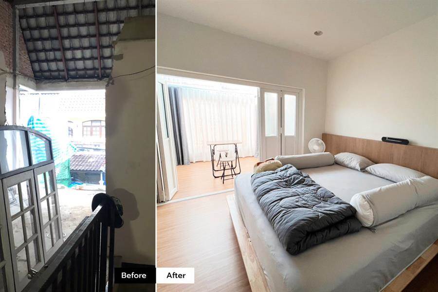 รีโนเวททาวน์เฮาส์อายุ 30 กว่าปี ดีไซน์สไตล์มูจิ ในงบ 3 ล้านบาท