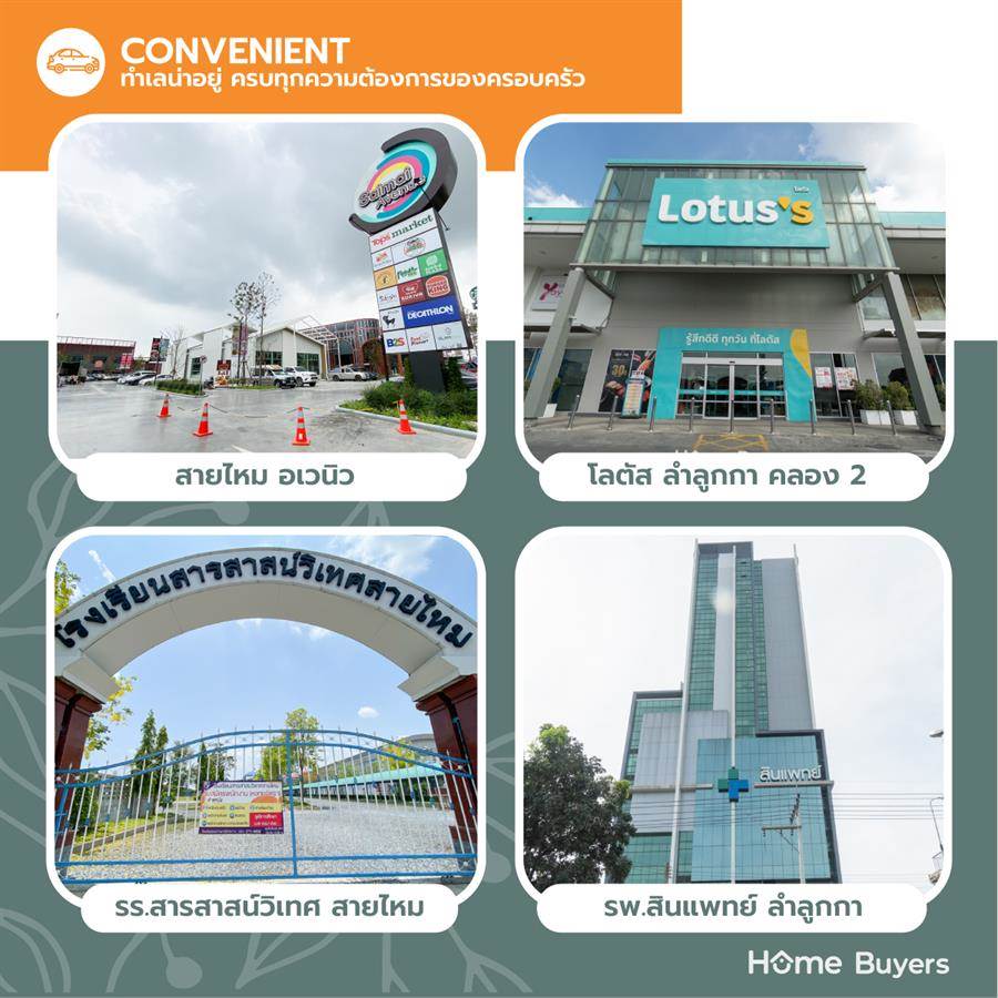 ทาวน์โฮมใหม่ Venue 168 คูคต สเตชั่น เริ่มต้นครอบครัวกับบ้านฟังก์ชันคุ้มค่า บนทำเล ลำลูกกา คลอง 3