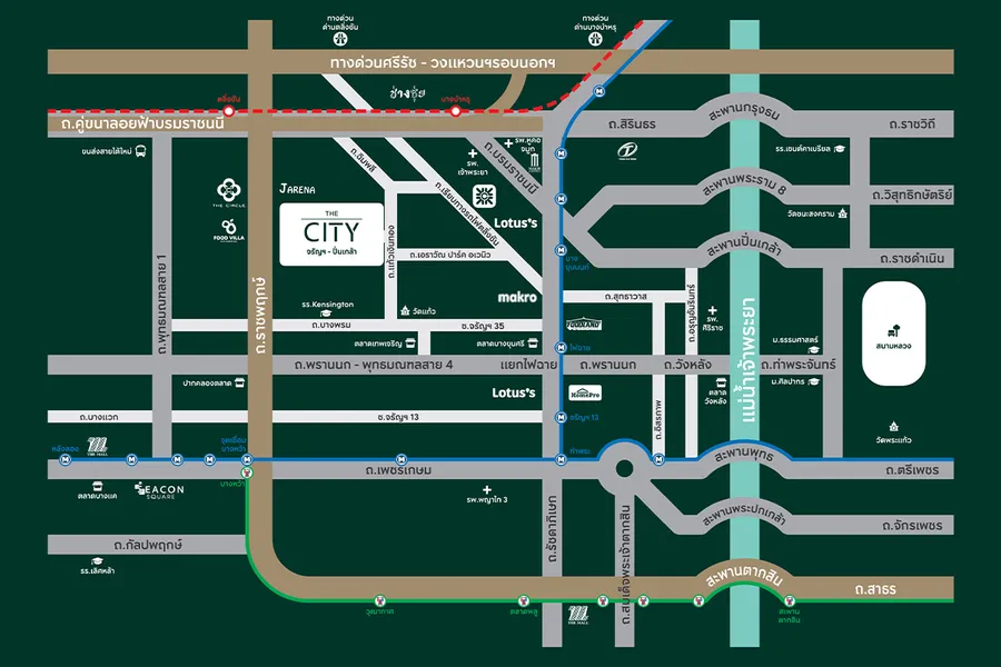 พรีวิวบ้านเดี่ยว THE CITY จรัญฯ - ปิ่นเกล้า