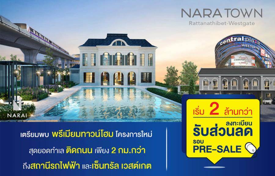 รวมที่อยู่อาศัยเปิดใหม่ ปี 2565 บ้าน-ทาวน์โฮม-คอนโด