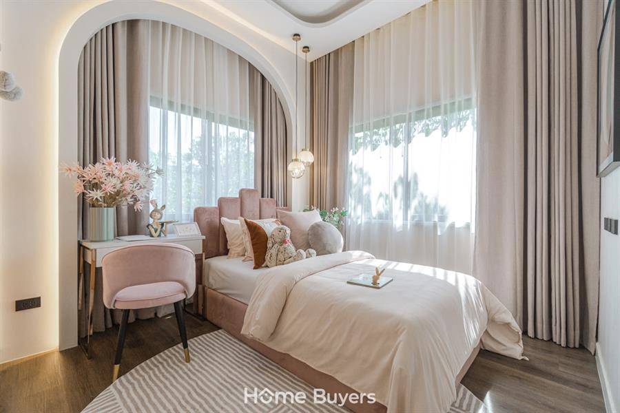 รีวิวบ้านเดี่ยว Bangkok Boulevard รามอินทรา 109 บรรยากาศ Autumn in Paris ทำเลใกล้รถไฟฟ้าย่านรามอินทรา 