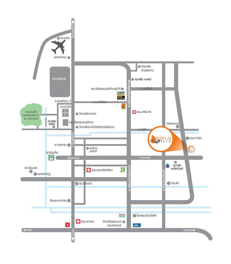 พรีวิวบ้านศุภาลัย วิลล์ นครศรีธรรมราช บ้านเดี่ยวประหยัดพลังงาน ตำบลท่าซัก 