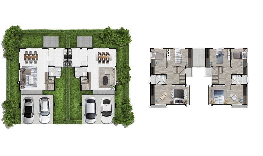 พรีวิวบ้านเดี่ยว บ้านเเฝด ซีรีส์ใหม่สไตล์ Tropical Modern โครงการ พรีวิวบ้านเดี่ยว บ้านเเฝด ซีรีส์ใหม่สไตล์ Tropical Modern โครงการ