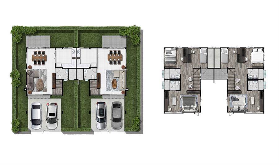 พรีวิวบ้านเดี่ยว บ้านเเฝด ซีรีส์ใหม่สไตล์ Tropical Modern โครงการ พรีวิวบ้านเดี่ยว บ้านเเฝด ซีรีส์ใหม่สไตล์ Tropical Modern โครงการ