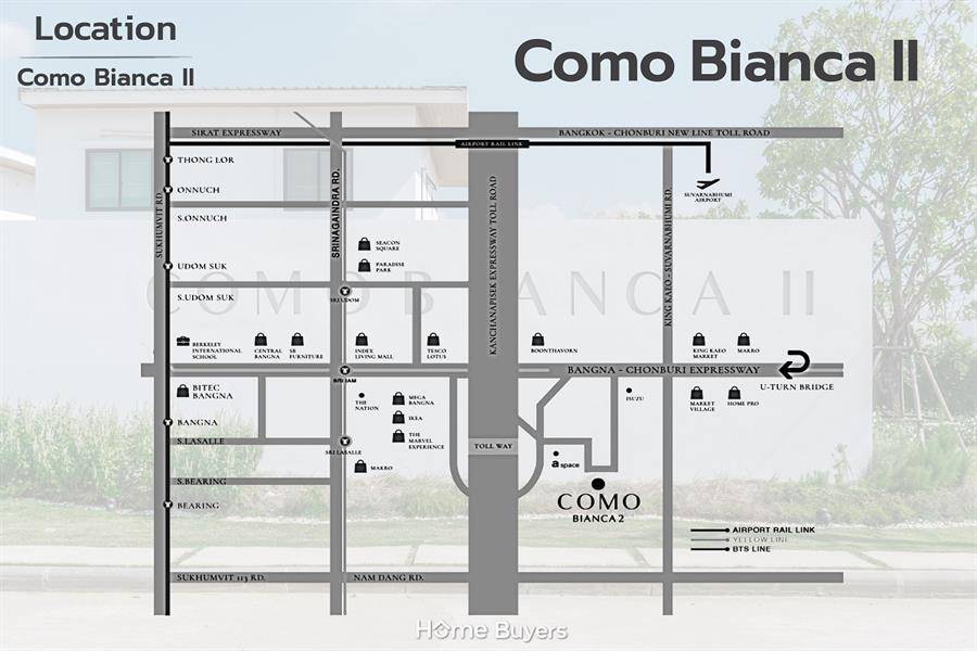 รีวิวบ้าน Como Bianca II (โคโม่ เบียงก้า 2 บางนา) บ้านสไตล์มินิมอลที่ใส่ใจสิ่งแวดล้อม 