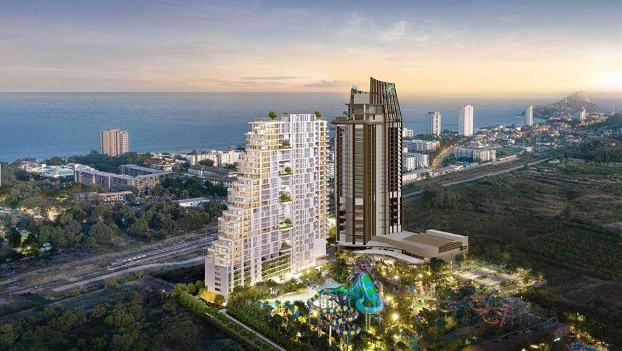 พรีวิวคอนโด เวหา หัวหิน คอนโดไฮไรส์ทำเลใจกลางหัวหิน วิวทะเลทุกยูนิต ติดสวนน้ำ พร้อมบริการระดับโรงแรม