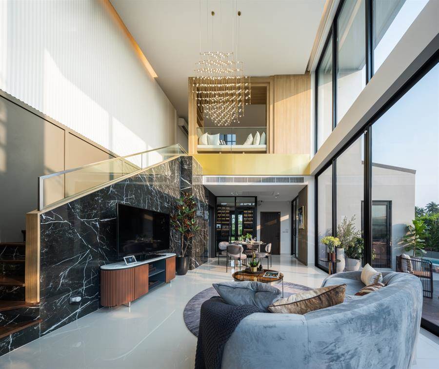 ทวี เพชรเกษม - กาญจนาภิเษก บ้านแฝด 3 ชั้นสไตล์ Modern Luxury ทำเลใกล้ ถ.กาญจนาภิเษก และเดอะ มอลล์ บางแค