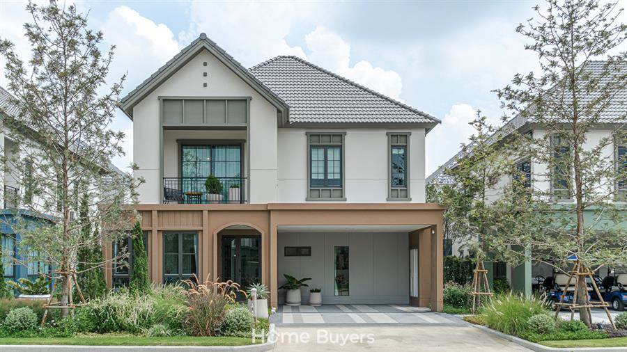รีวิวบ้านเดี่ยว สราญสิริ ราชพฤกษ์ - 345 บ้านฟังก์ชันครบสไตล์โมเดิร์นฟาร์มเฮาส์ ใกล้โรบินสัน ไลฟ์สไตล์ ราชพฤกษ์