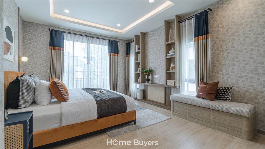 รีวิวบ้านเดี่ยว สราญสิริ ราชพฤกษ์ - 345 บ้านฟังก์ชันครบสไตล์โมเดิร์นฟาร์มเฮาส์ ใกล้โรบินสัน ไลฟ์สไตล์ ราชพฤกษ์