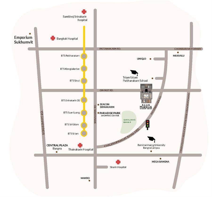 มินิรีวิวบ้าน Baan Mukdha พัฒนาการ - ศรีนครินทร์ บ้านเดี่ยวสไตล์ Mid-Century