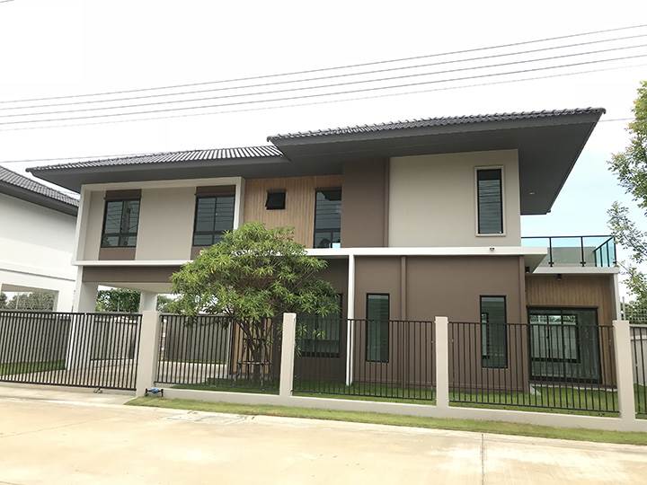 พรีวิวบ้าน สยามไฮวิลล์ วงแหวนธัญญะ บ้านเดี่ยวหลังใหญ่ อยู่สบาย หน้ากว้างถึง 20 เมตร จอดรถได้ 4 คัน
