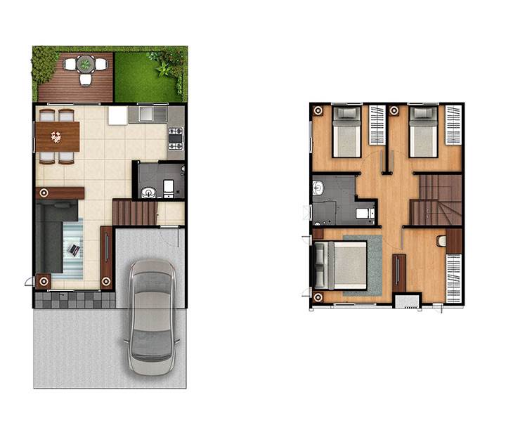 รีวิวบ้าน เดอะ คอนเนค สุวรรณภูมิ 4