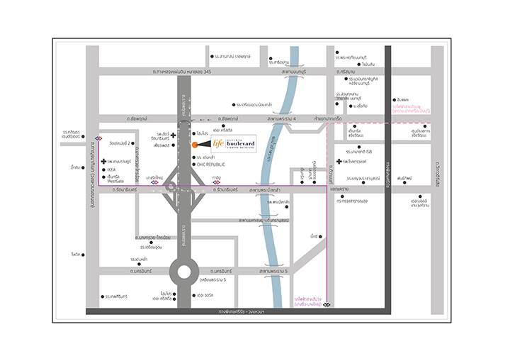 พรีวิวบ้าน ไลฟ์ บางกอก บูเลอวาร์ด ราชพฤกษ์-รัตนาธิเบศร์ บ้านเดี่ยว 2 ชั้น ติดถนนใหญ่ ใกล้รถไฟฟ้า