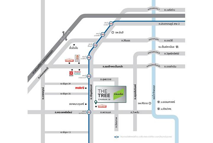 พรีวิวคอนโด เดอะ ทรี จรัญฯ 30 คอนโดใกล้รถไฟฟ้าสถานีแยกไฟฉาย เริ่ม 3.1 ล้าน