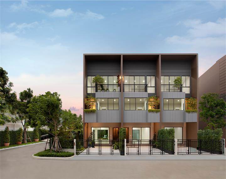 ทาวน์โฮม 3 ชั้น พื้นที่ใช้สอยเยอะ ใกล้เมือง ราคาเริ่มต้น 3 - 5 ล้าน