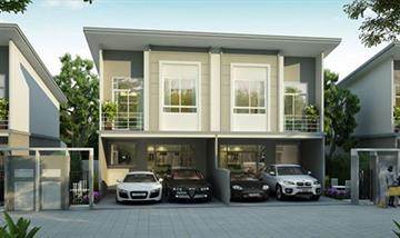 พรีวิวบ้านแฝด เจ วิลล่า บางปะกง - บ้านโพธิ์ ห่างจากกรุงเทพฯเพียง 45 นาที ราคาเริ่มต้น 2.49 ลบ.