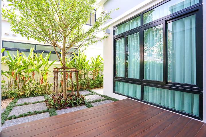 รีวิวบ้าน เอ็น.ซี. ออน กรีน ฌาร์ม บ้านเดี่ยวหลังใหญ่ เรียบหรู สไตล์คอนเท็มโพรารี