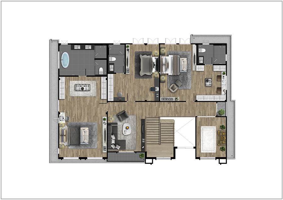 THE CITY ปิ่นเกล้า-บรมฯ 3 บ้านเดี่ยวหลังใหญ่ Modern Classic Style บนทำเลใกล้ถนนบรมราชชนนี