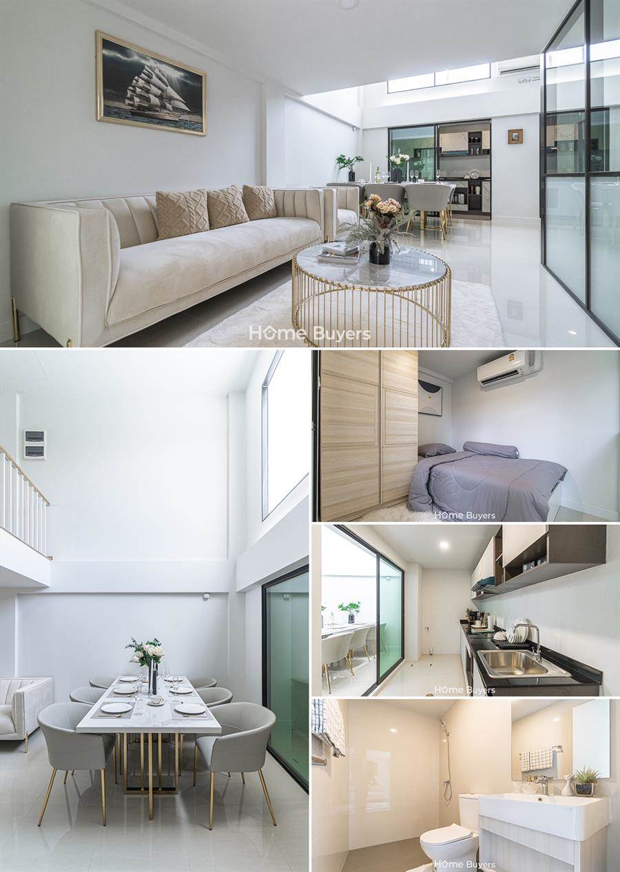Maison 168 Latphrao 101 ทาวน์โฮมหรูสไตล์ Modern Minimal ใจกลางลาดพร้าว