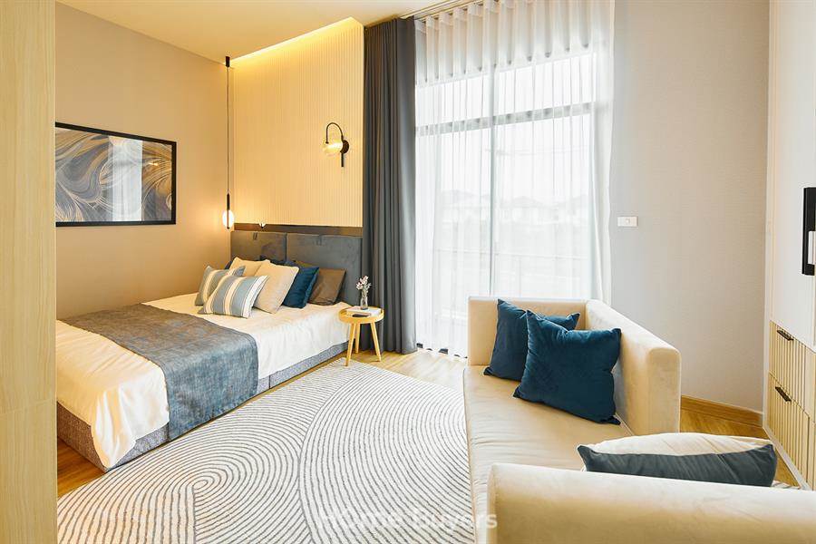 รีวิวทาวน์โฮม KHRAM Nongmon-Bangsaen บ้านสไตล์ Minimal Cozy ส่วนกลางครบ ทำเลใกล้ชายหาดบางแสน