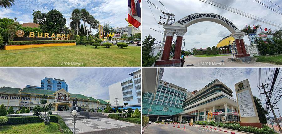 รวมคอนโดทำเลบางแสน ใกล้ ม.บูรพา และชายหาดชื่อดัง