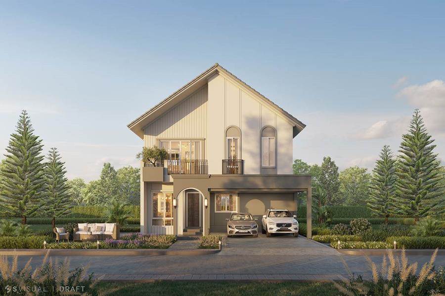 พรีวิวบ้านโครงการใหม่ เฌอเรีย วิซินิตี้ ราชพฤกษ์-เจษฎาบดินทร์