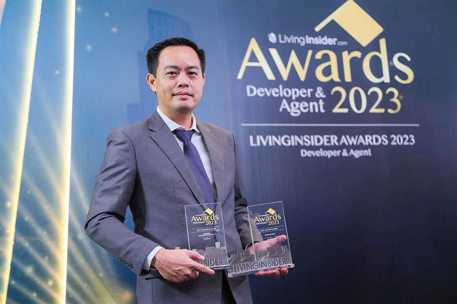 “แสนสิริ” ยืนหนึ่งอสังหาฯ แบรนด์เดียว กวาด 2 รางวัลรวด จาก Livinginsider Awards 2023 ย้ำแท่นผู้นำวงการอสังหาฯลักซ์ชัวรี่ไทย “แสนสิริ” ยืนหนึ่งอสังหาฯ แบรนด์เดียว กวาด 2 รางวัลรวด จาก Livinginsider Awards 2023 ย้ำแท่นผู้นำวงการอสังหาฯลักซ์ชัวรี่ไทย