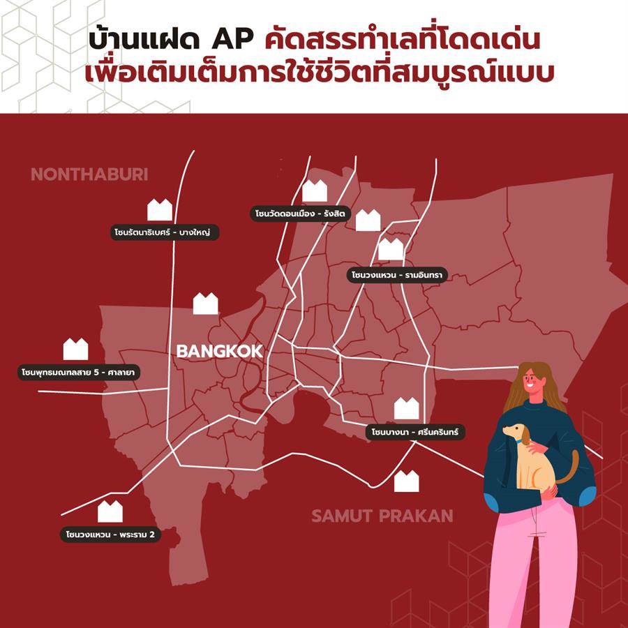 บ้านแฝด AP บ้านที่ขยายพื้นที่ให้พอดีและลงตัวทุกการใช้ชีวิต