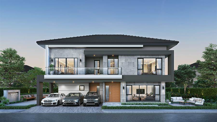 พรีวิวบ้าน เดอะ ซิตี้ กัลปพฤกษ์