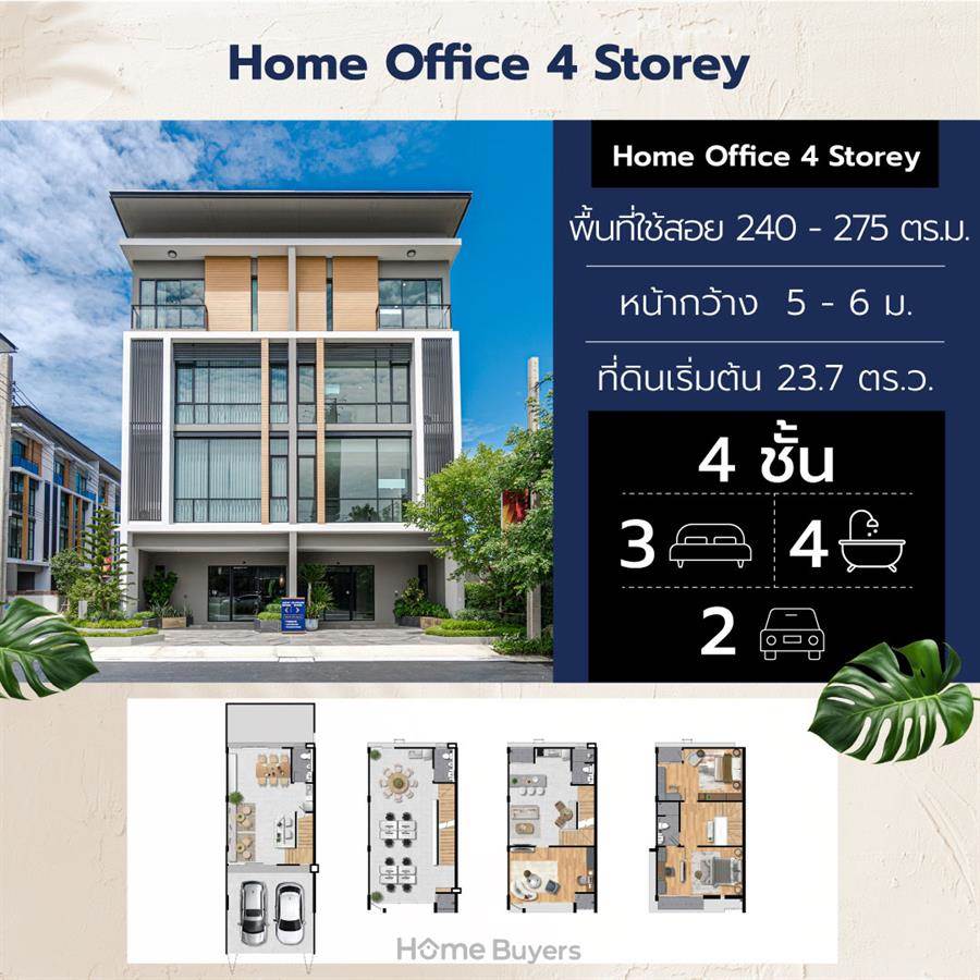 พรีเมี่ยม เพลส มิกซ์ นวมินทร์ โฮมออฟฟิศหรู ที่จอดรถส่วนกลาง 100% ติด ถ.นวมินทร์ ใกล้รถไฟฟ้า 3 สาย