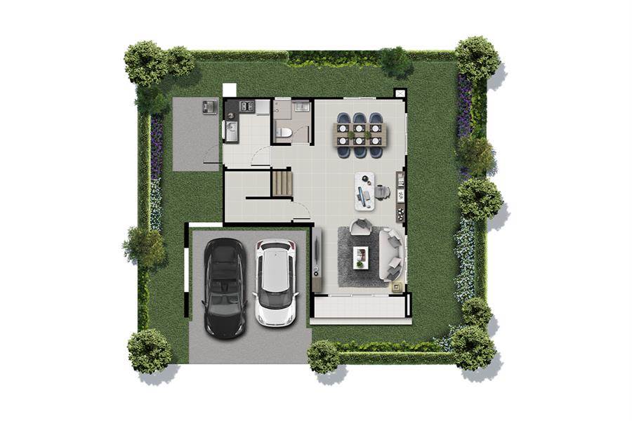 พรีวิวบ้าน โมเดน เพชรเกษม 81