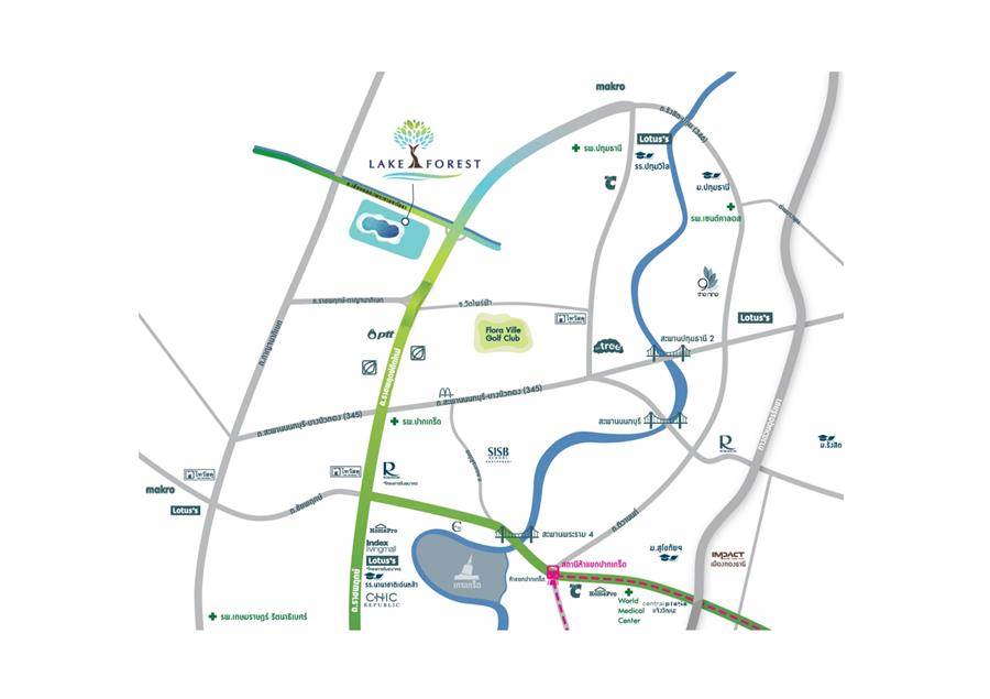 พรีวิวบ้าน เลค ฟอเรสต์ เพอร์เฟค เพลส ราชพฤกษ์ตัดใหม่